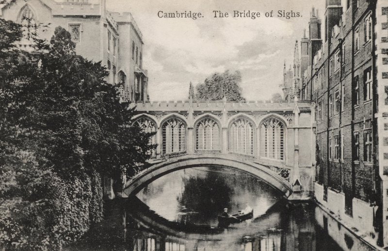 Cambridge, Die Seufzerbrücke von English Photographer