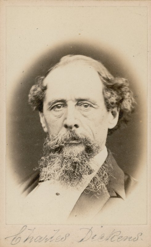 Charles Dickens von English Photographer