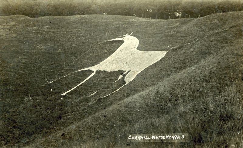 Cherhill Weißes Pferd von English Photographer