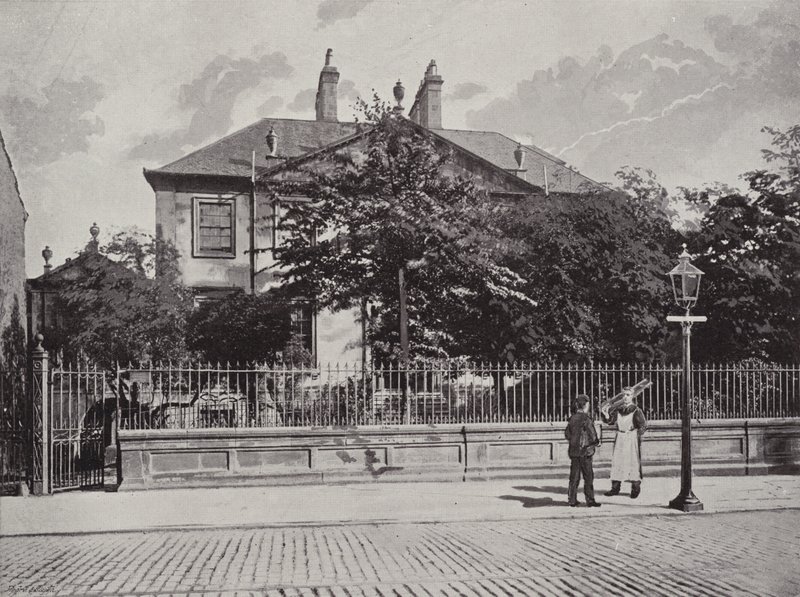 Frühes Zuhause von Christopher North, Paisley von English Photographer