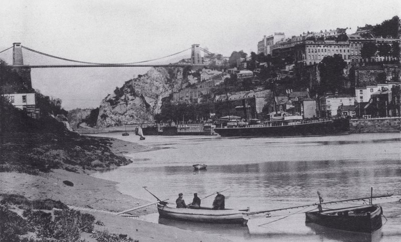Clifton und Hängebrücke von English Photographer