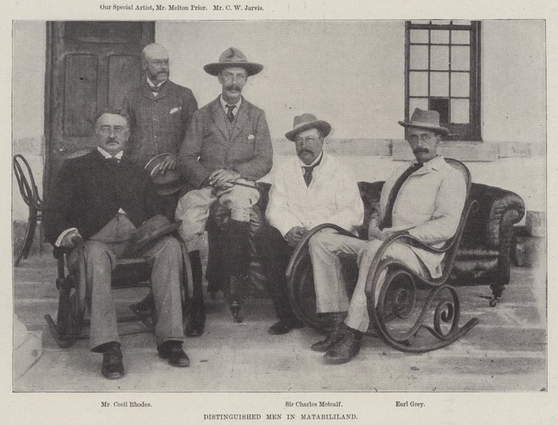Berühmte Männer in Matabililand von English Photographer