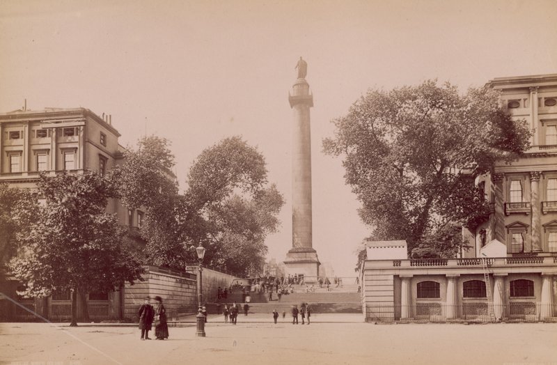 Duke of Yorks Säule, London von English Photographer