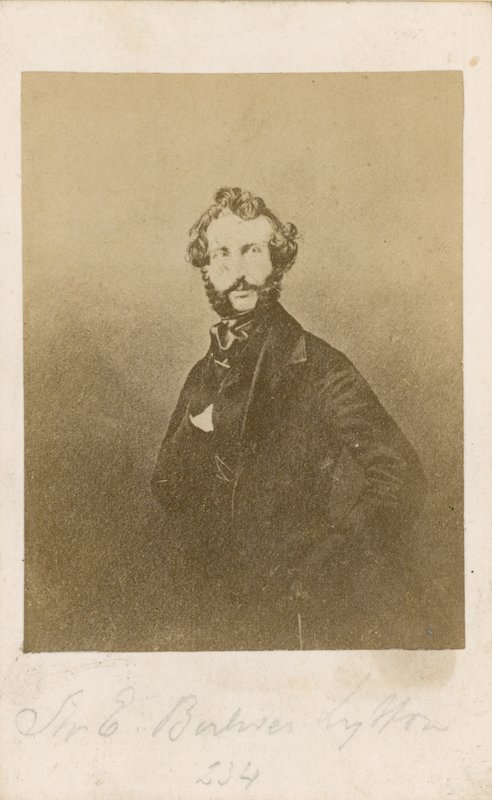 Edward Bulwer Lytton von English Photographer