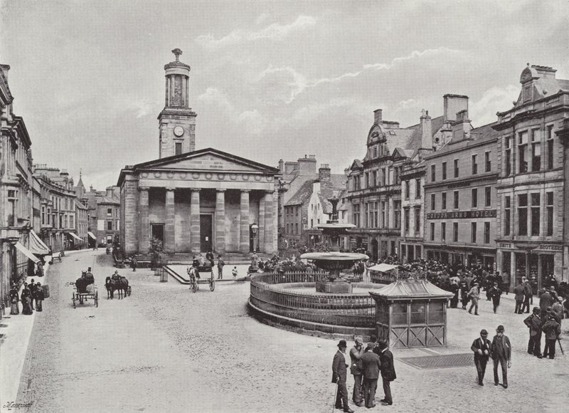 Elgin, Die High Street von English Photographer