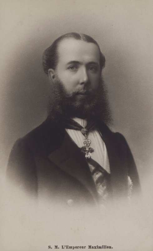 Kaiser Maximilian von Mexiko (s/w Foto) von English Photographer