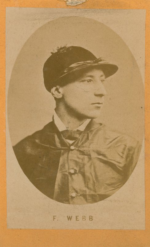 F Webb, Jockey von English Photographer