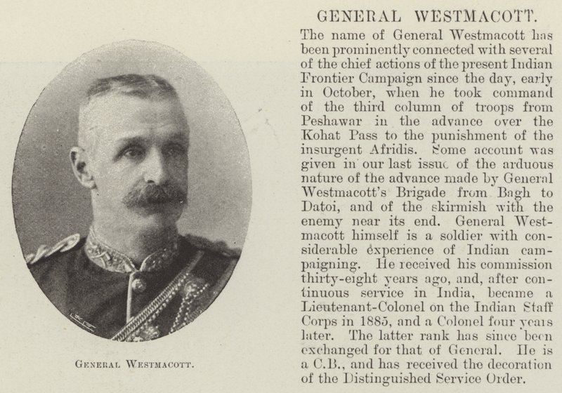 General Westmacott von English Photographer