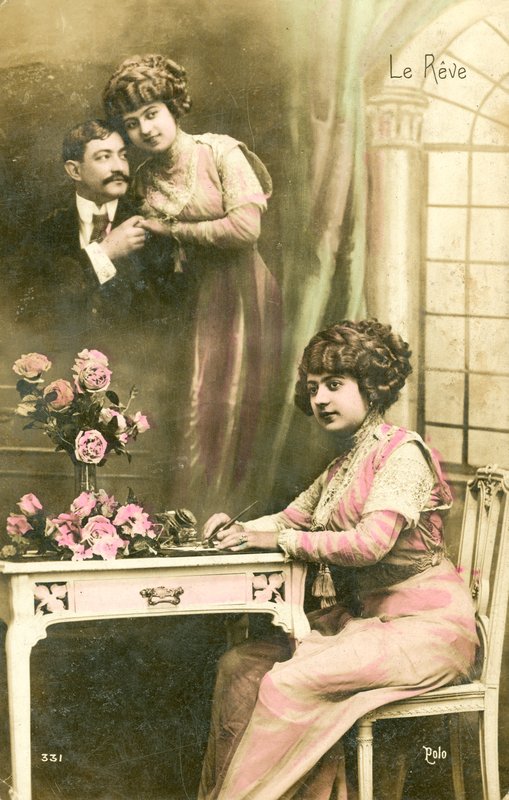Glamour-Postkarte von English Photographer