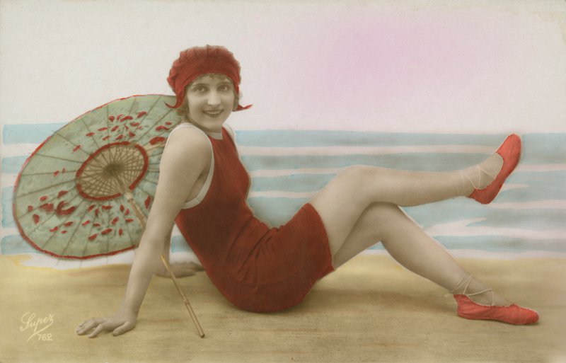 Glamour-Postkarte von English Photographer