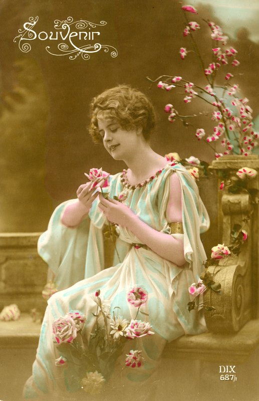 Glamour-Postkarte von English Photographer