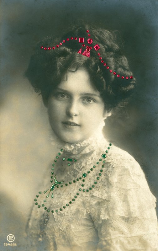 Glamour-Postkarte von English Photographer