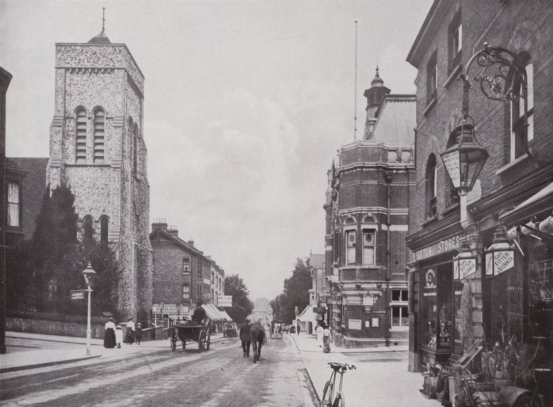 High Street, Sutton von English Photographer