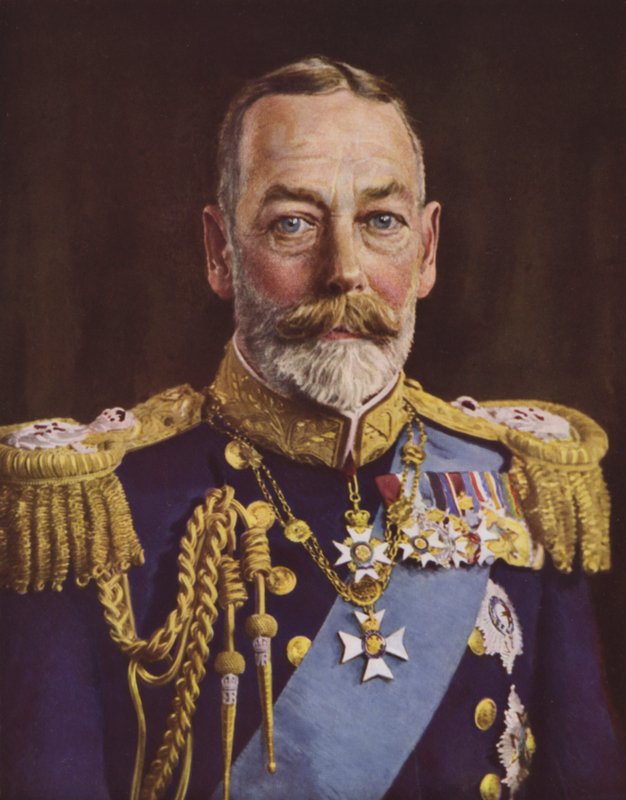 König Georg V. von English Photographer