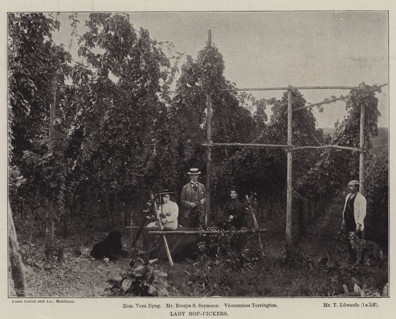 Hopfenpflückerinnen von English Photographer