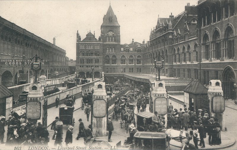 Bahnhof Liverpool Street, London von English Photographer