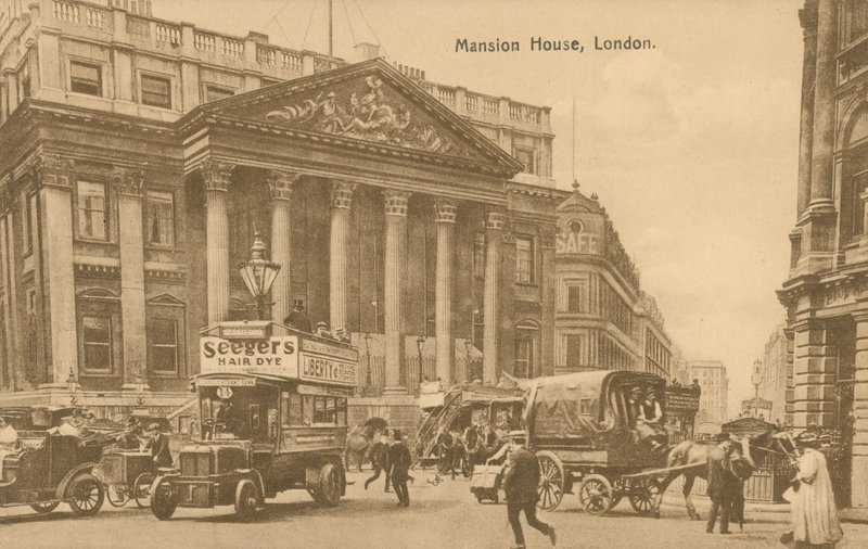 Mansion House, London von English Photographer