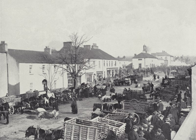 Markttag in Abbeyleix von English Photographer