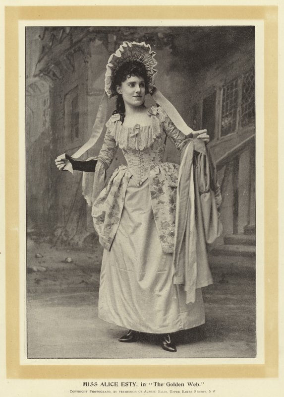 Miss Alice Esty in The Golden Web von English Photographer