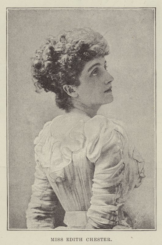 Miss Edith Chester von English Photographer