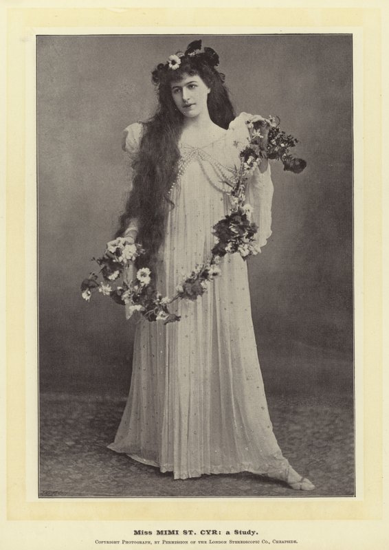 Miss Mimi St Cyr: eine Studie von English Photographer