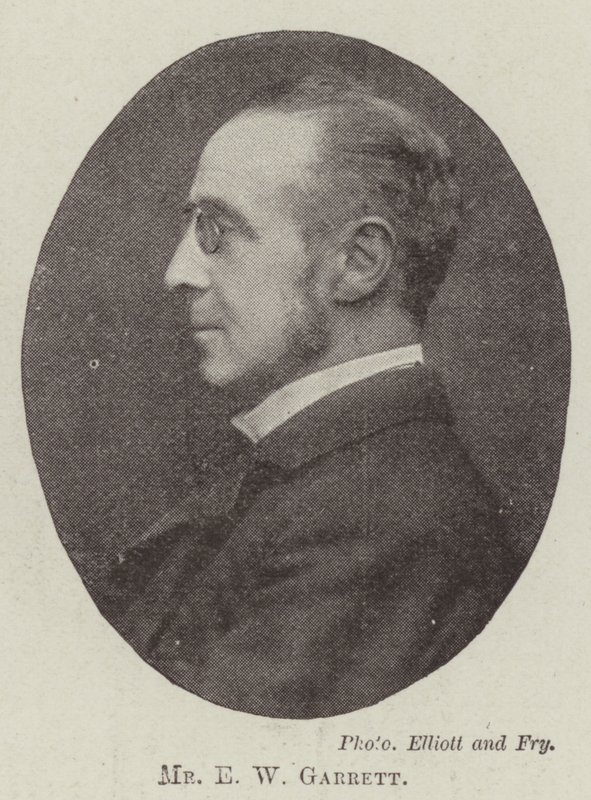 Mr. E. W. Garrett von English Photographer
