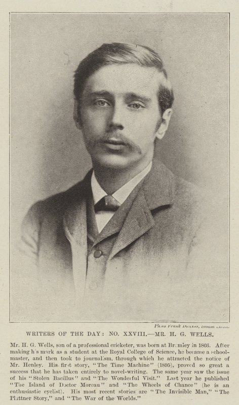 Mr. H. G. Wells von English Photographer