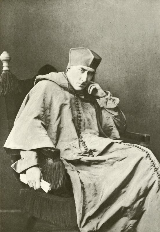 Mr Henry Irving als Kardinal Wolsey (Gravur) von English Photographer