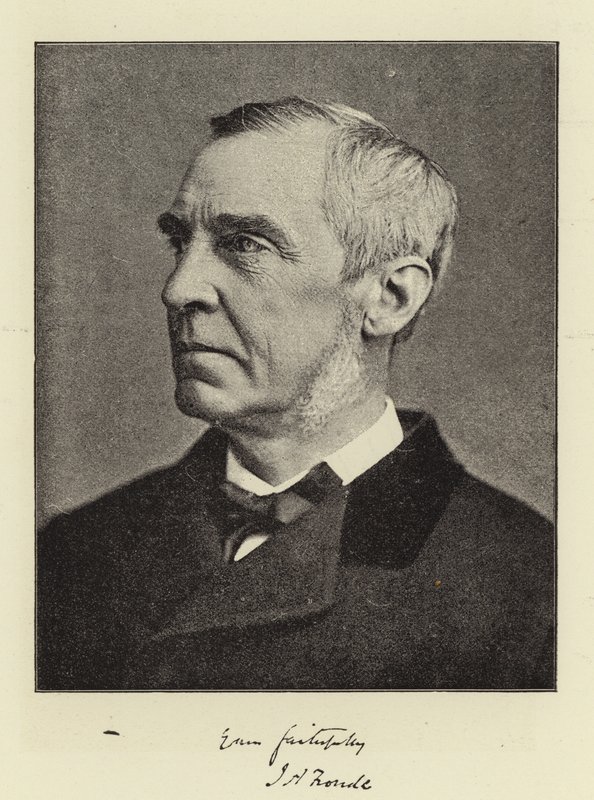 Herr J A Froude von English Photographer