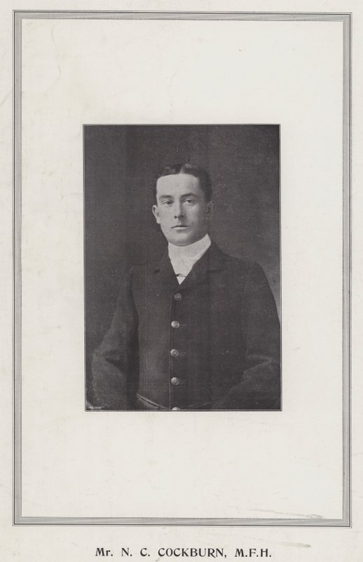 Herr N C Cockburn, MFH von English Photographer