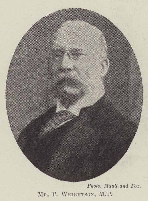 Herr T Wrightson, MP von English Photographer