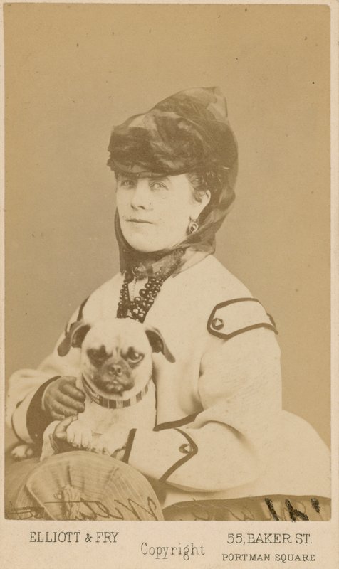 Mrs. Bancroft von English Photographer