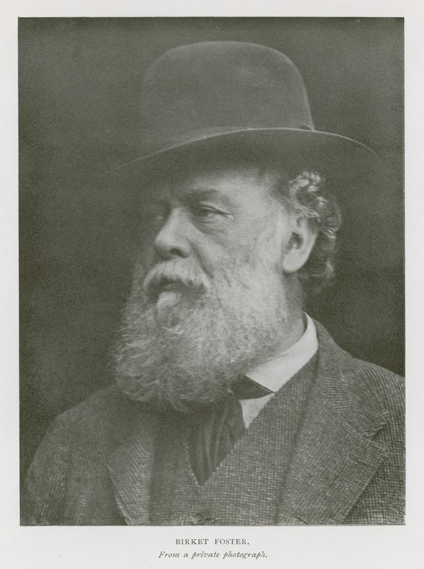 Myles Birket Foster, englischer Künstler von English Photographer