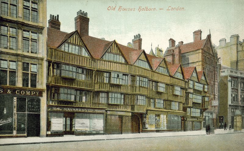 Alte Häuser, Holborn von English Photographer
