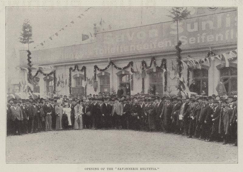 Eröffnung der Savonnerie Helvetia von English Photographer