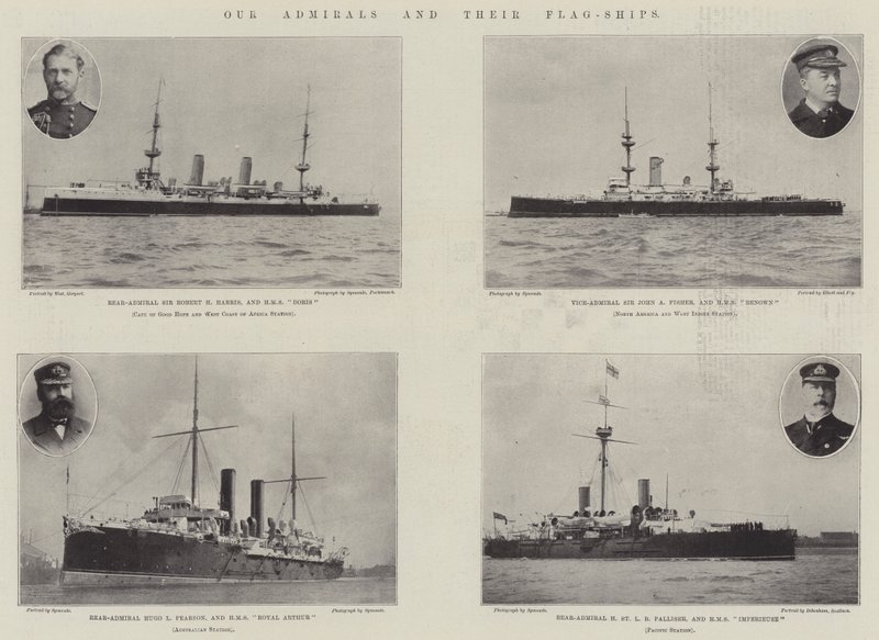 Unsere Admiräle und ihre Flaggschiffe von English Photographer