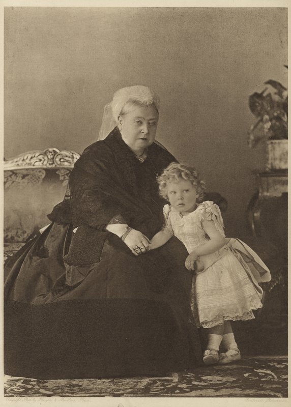 Porträt von Königin Victoria von English Photographer
