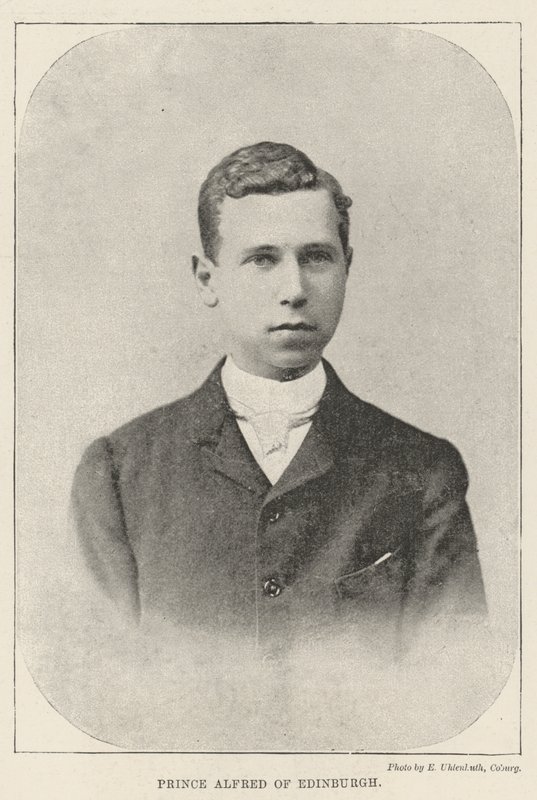 Prinz Alfred von Edinburgh von English Photographer