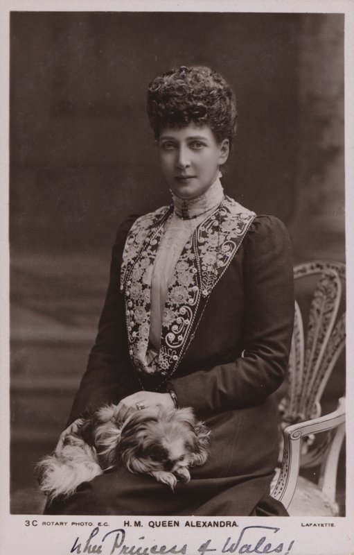 Königin Alexandra (s/w Foto) von English Photographer