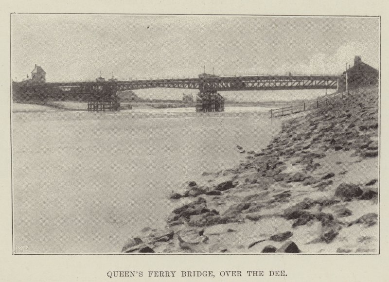 Queens Ferry Brücke über den Dee von English Photographer