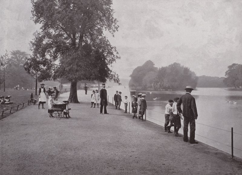 Regents Park, der See von English Photographer