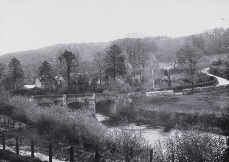 Fluss Avon, Limpley Stoke von English Photographer