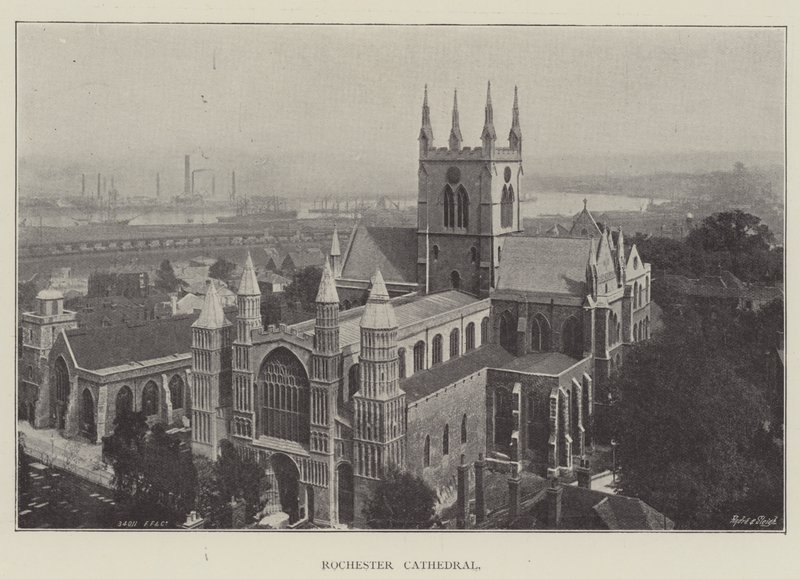 Kathedrale von Rochester von English Photographer
