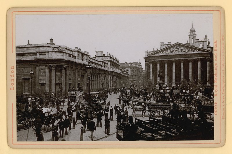 Royal Exchange, London von English Photographer