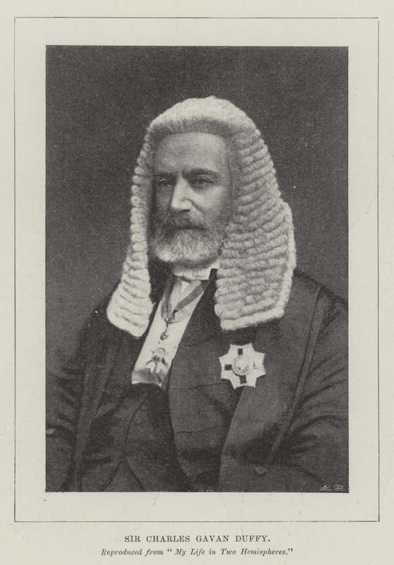 Sir Charles Gavan Duffy von English Photographer