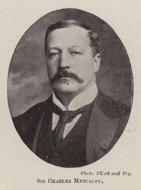 Sir Charles Metcalfe von English Photographer