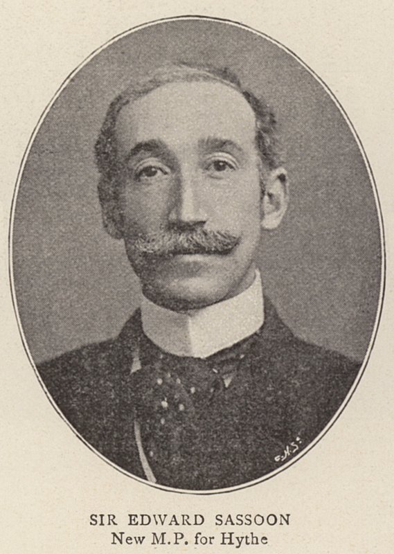 Sir Edward Sassoon von English Photographer