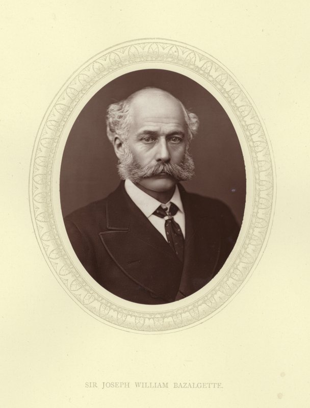 Sir Joseph William Bazalgette von English Photographer