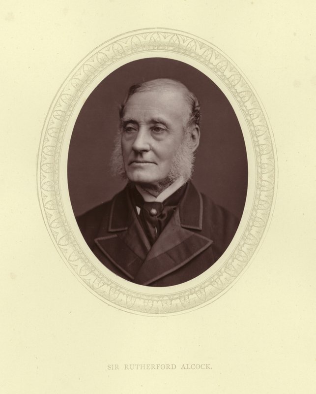 Sir Rutherford Alcock von English Photographer