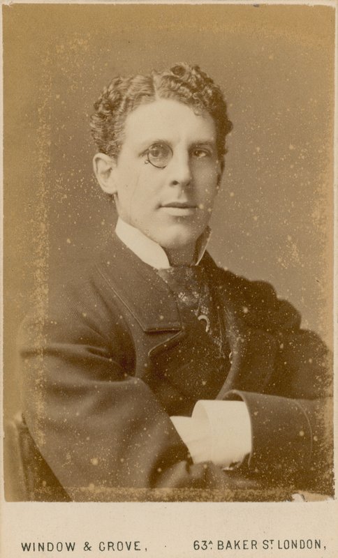 Sir Squire Bancroft von English Photographer